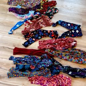 Lot of (18) play condition LulaRoe  s/m girls  leggings